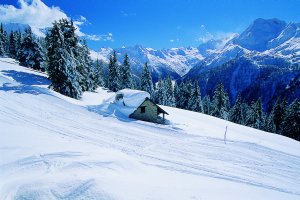 Val Belviso paesaggio invernale