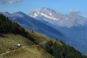 Panorama della Val Lesina (Foto di M. Fioroni)